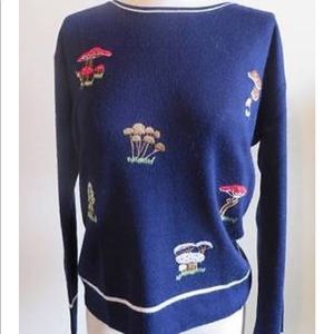 Mid 60's early 70s mushroom sweater